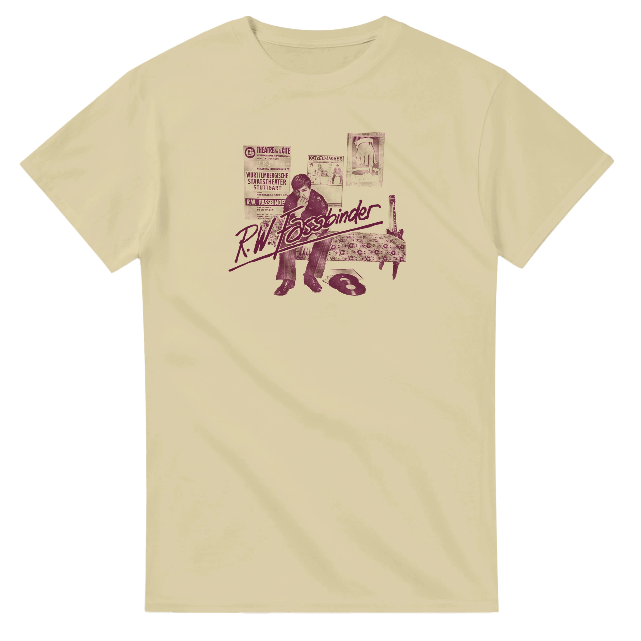 Natural Fassbinder T-Shirt – Queer Auteur & German Cinema Tribute