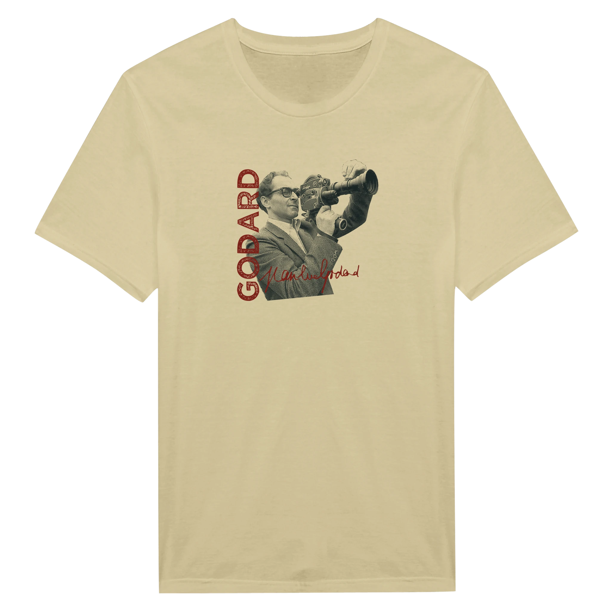 Natural Jean-Luc Godard T-Shirt – 1960s Nouvelle Vague Film Tee