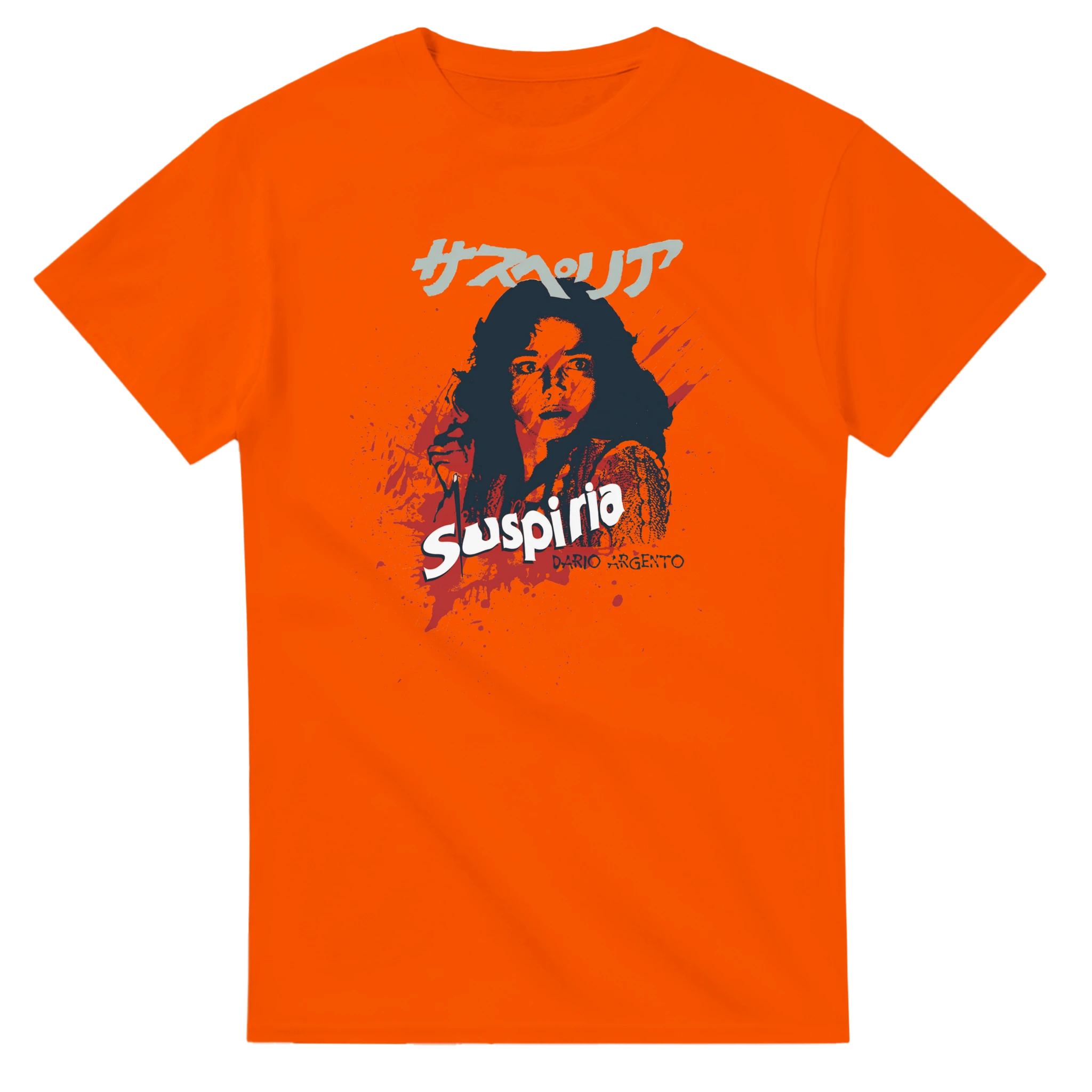 Orange Suspiria T-Shirt – Dario Argento Italian Horror Cult Tribute