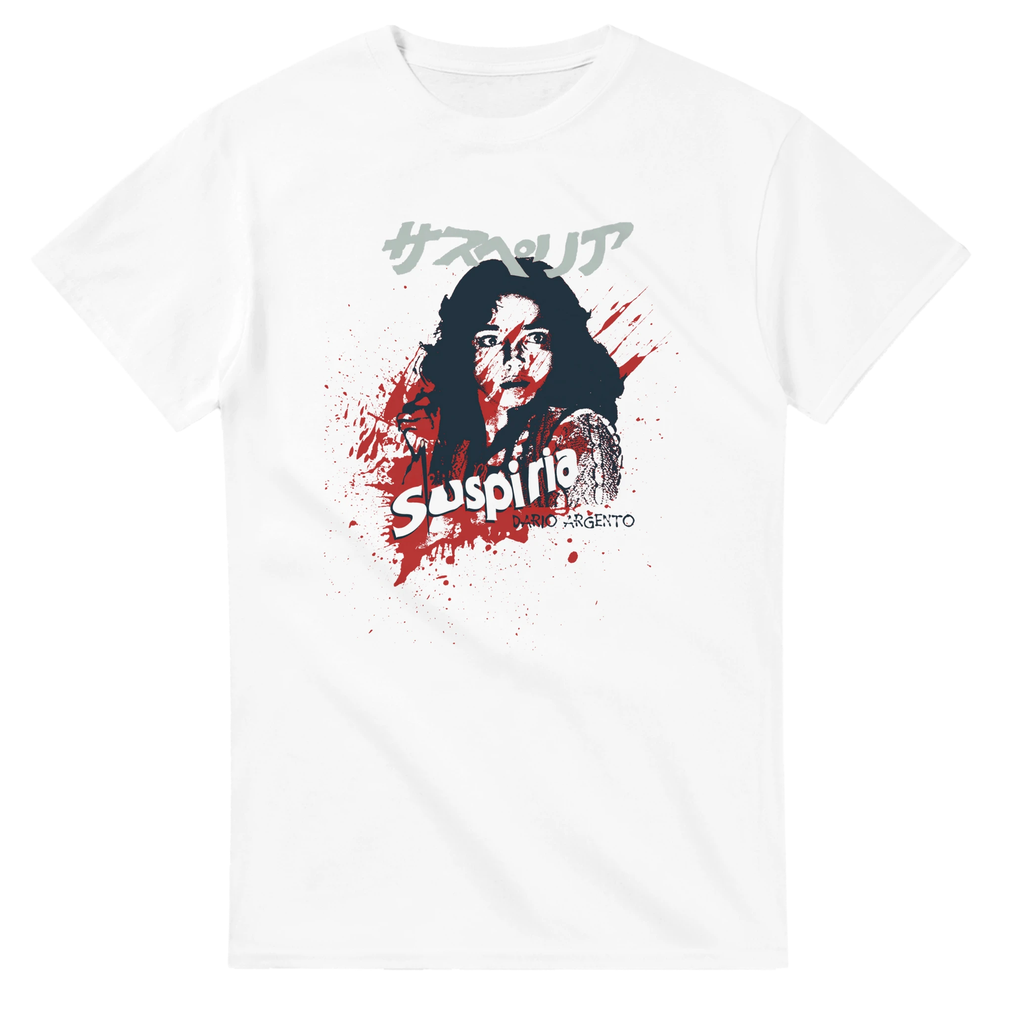 White Suspiria T-Shirt Dario Argento Italian Horror Cult Tribute