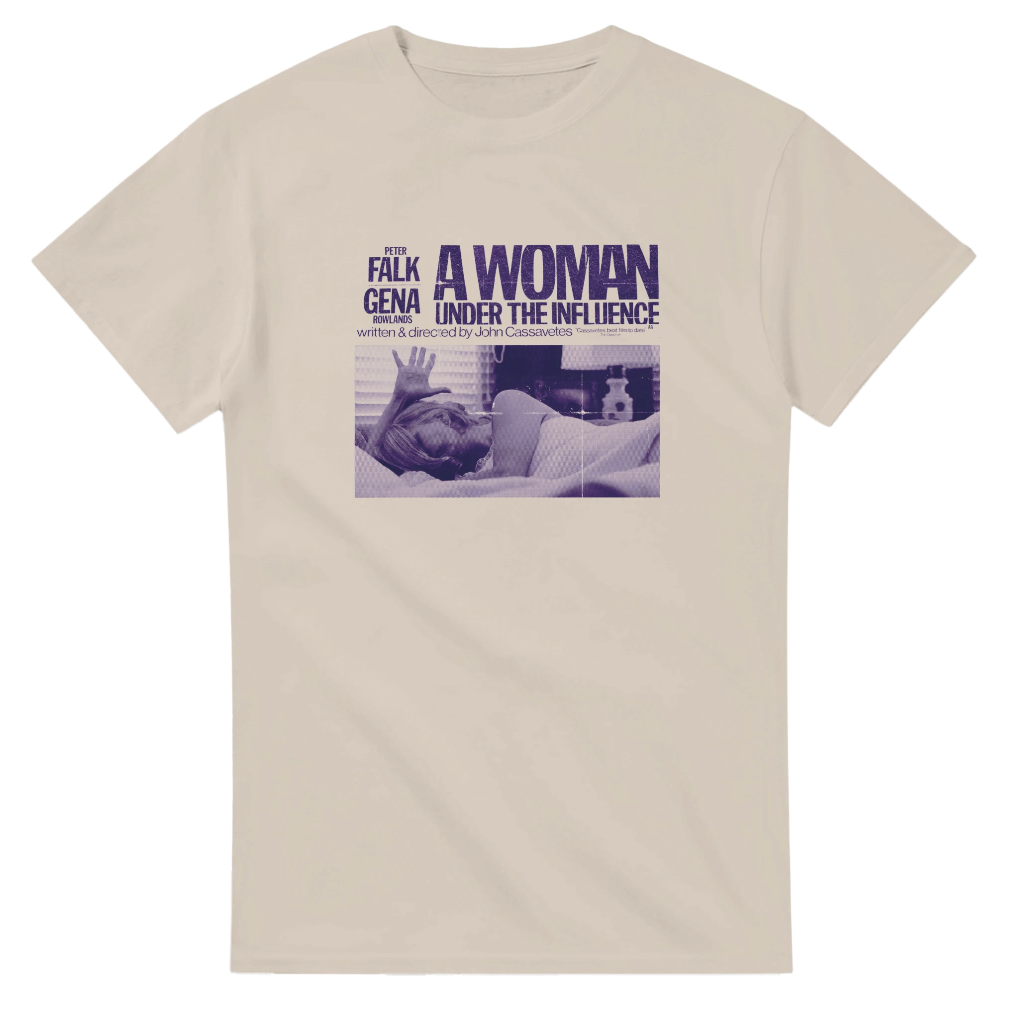 Sand A Woman Under the Influence T-Shirt – Psychological Drama Movie Shirt