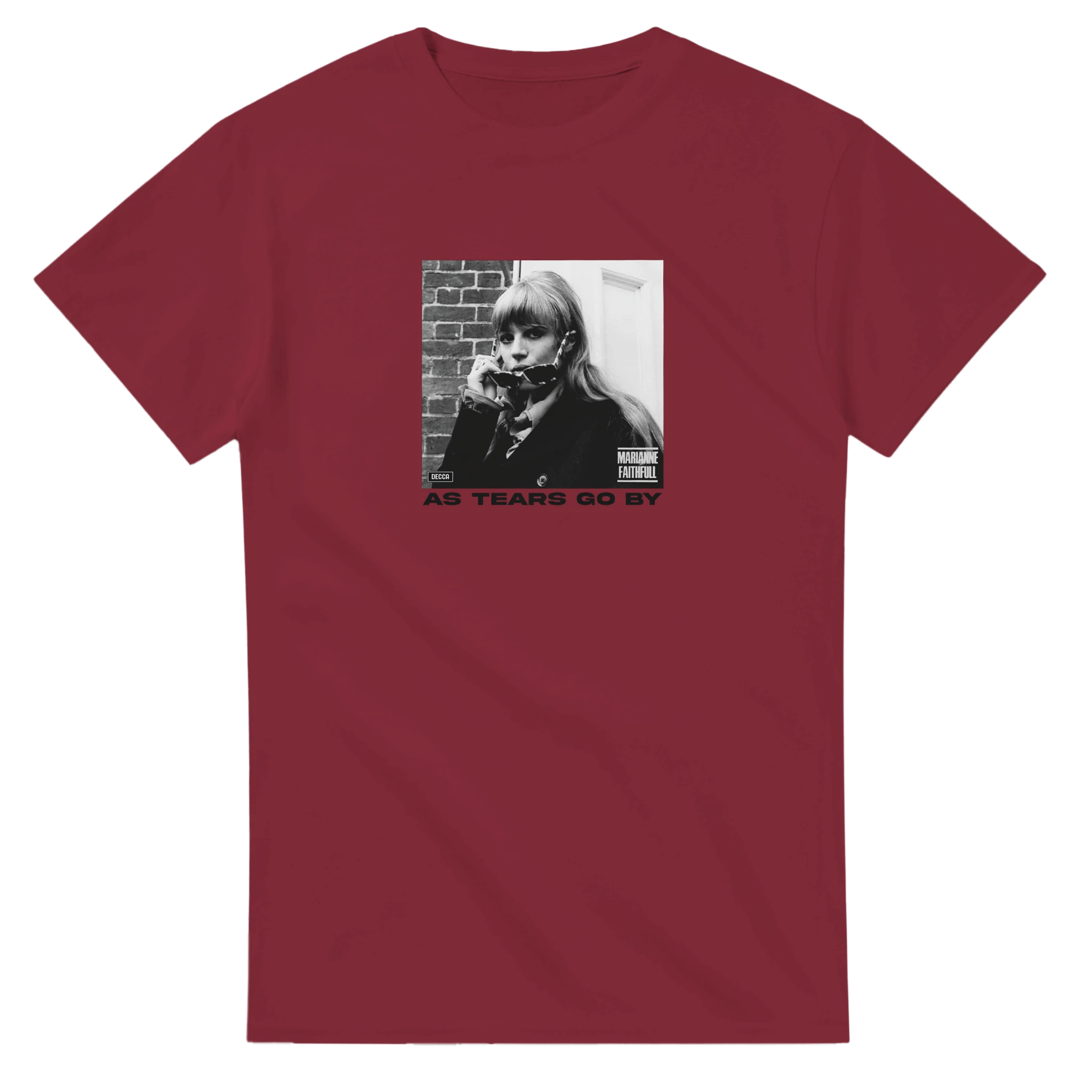 Garnet As Tears Go By T-Shirt – Retro Rock Tribute Tee