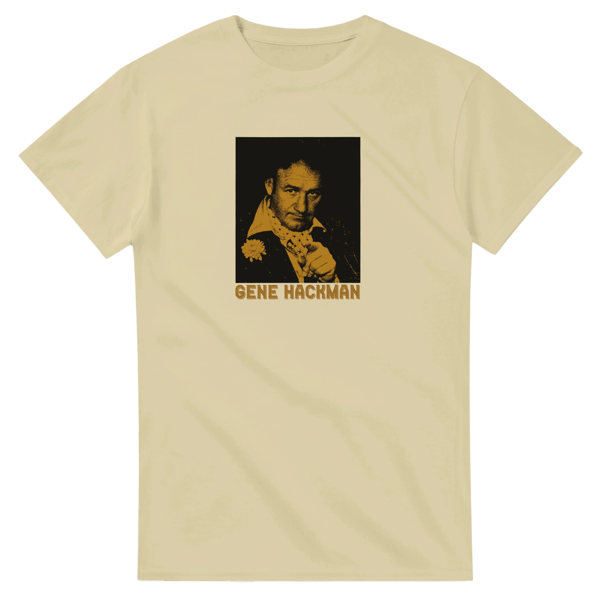Natural Gene Hackman T-Shirt – New Hollywood & 70s Cinema Tribute